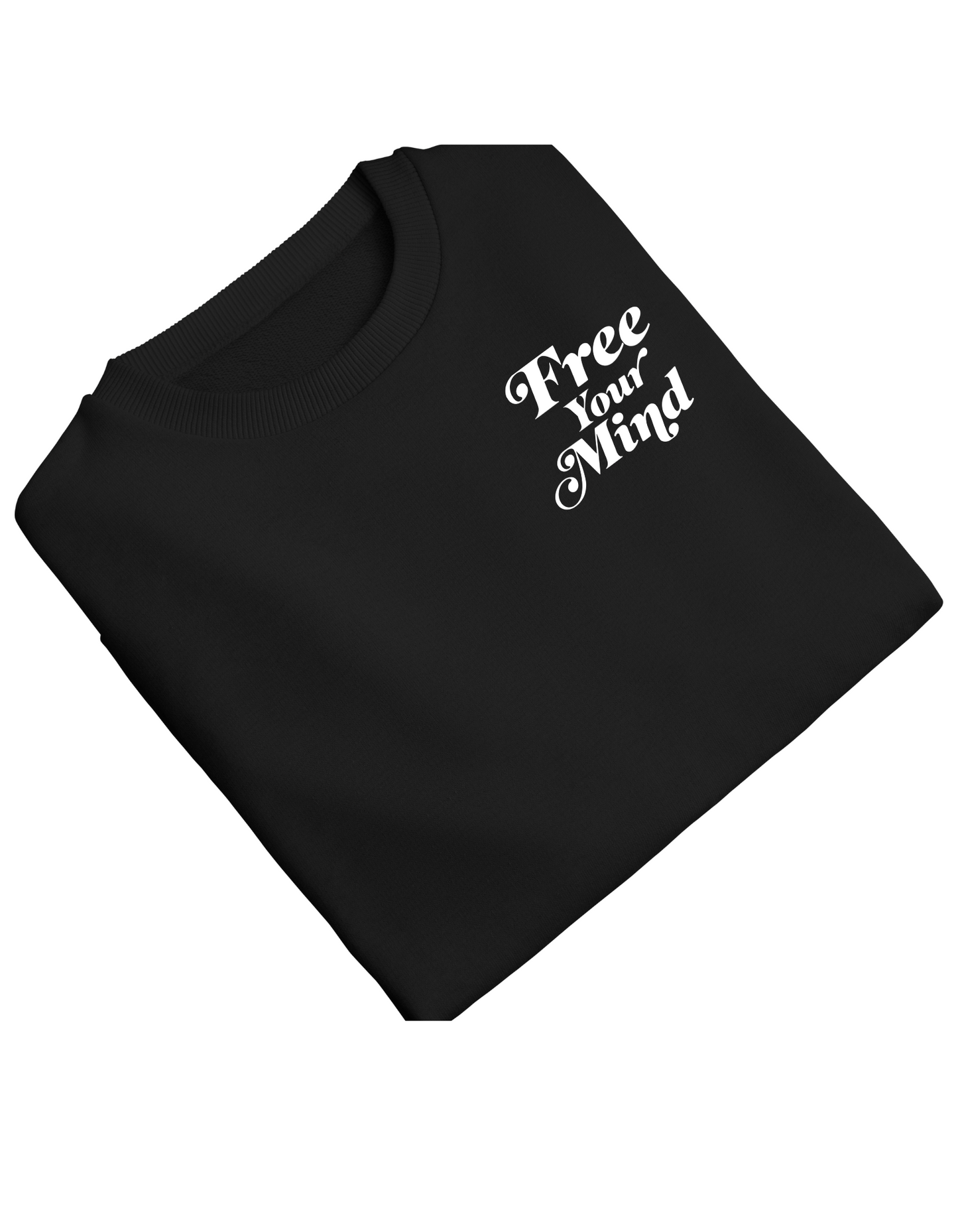 Free Your Mind OG Crew - Black/White