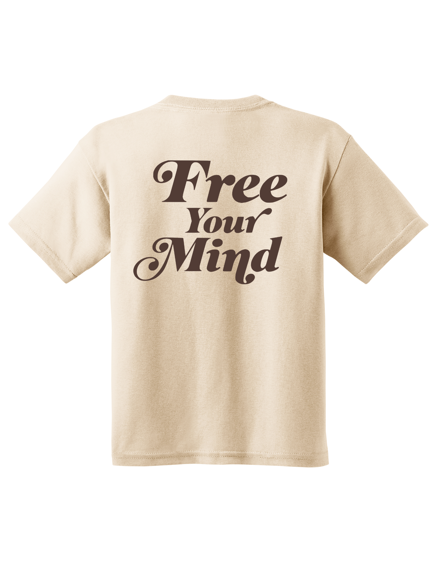Free Your Mind Logo - Tan/Brown