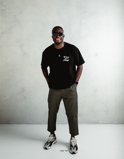 Free Your Mind Logo - Black/White