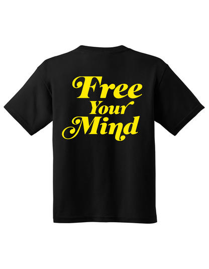 Free Your Mind Logo - Black/Yellow