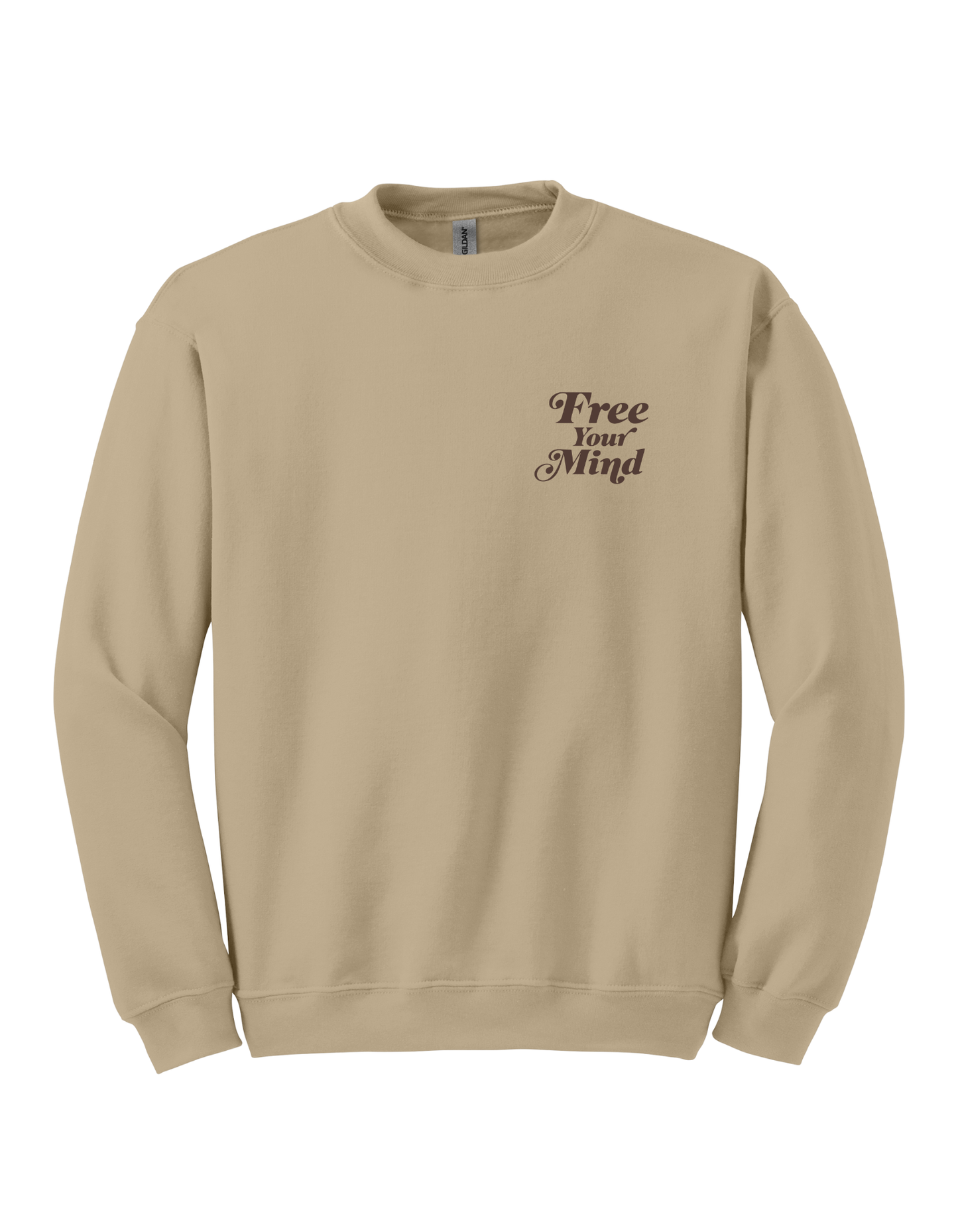 Free Your Mind OG Crew - Natural/Brown