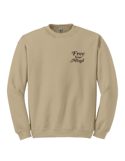 Free Your Mind OG Crew - Natural/Brown