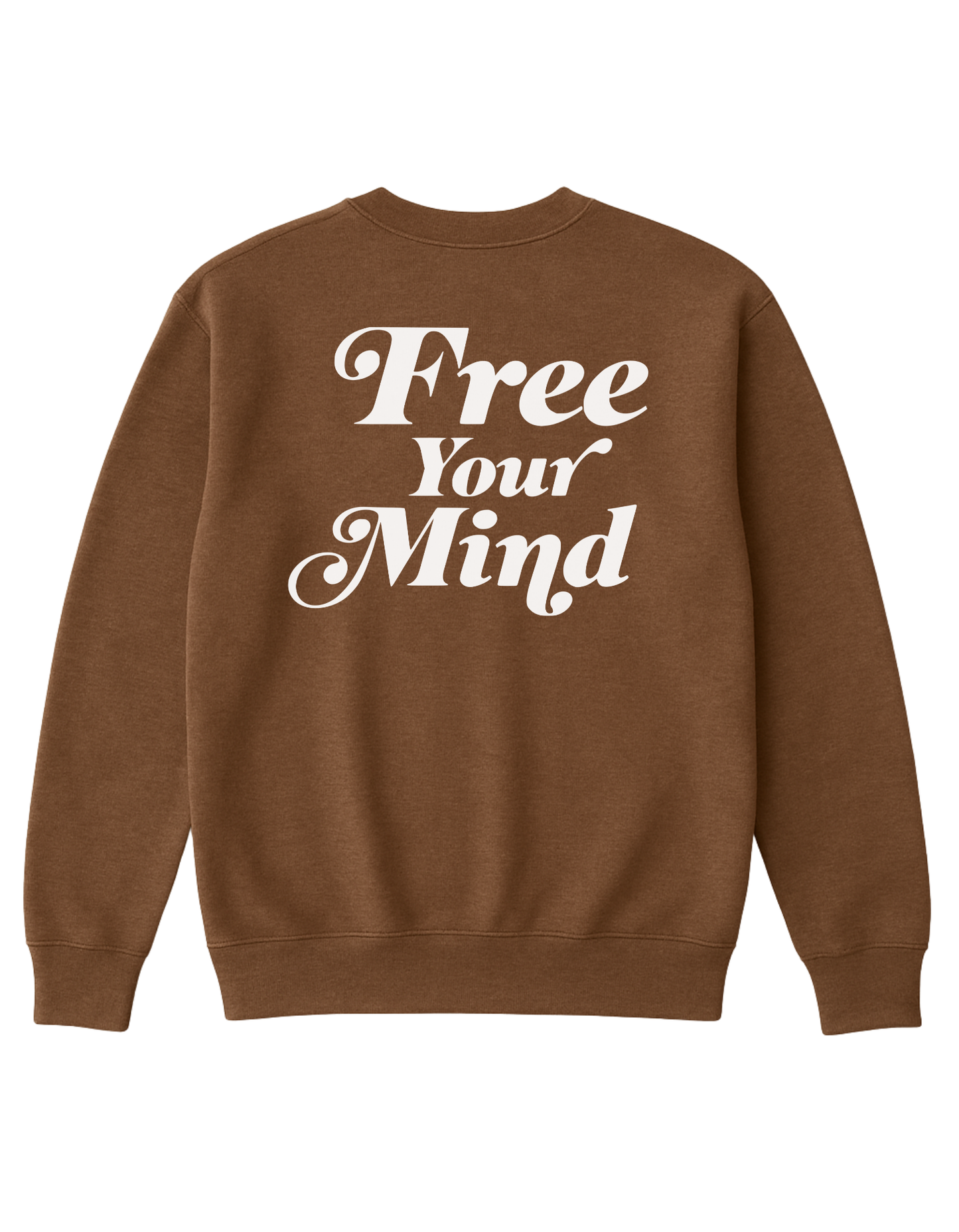 Free Your Mind OG Crew - Cocoa/White