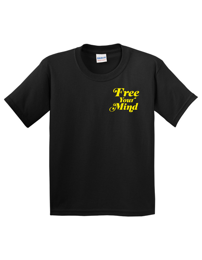 Free Your Mind Logo - Black/Yellow