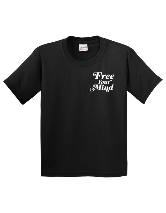Free Your Mind Logo - Black/White