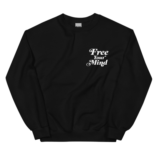 Free Your Mind OG Crew - Black/White